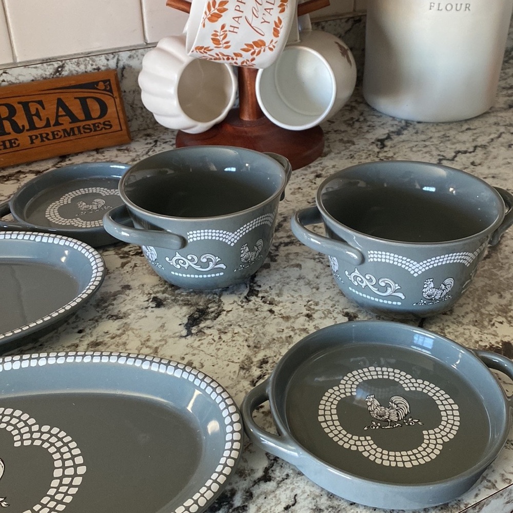 NWT BRAND NEW. Temptations Soup and Sandwich Bowl &   Plate Set - Picture 7 of 8
